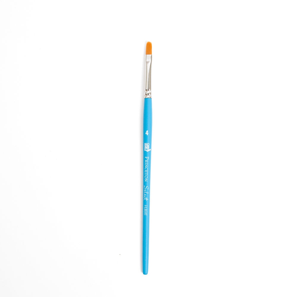 Princeton, Brush Filbert, Art & School, Select, Synthetic, Filbert, 4, 146042